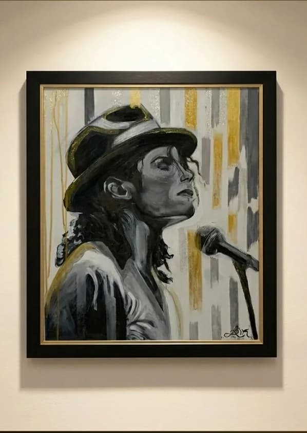 Michael Jackson série- golden Shadows