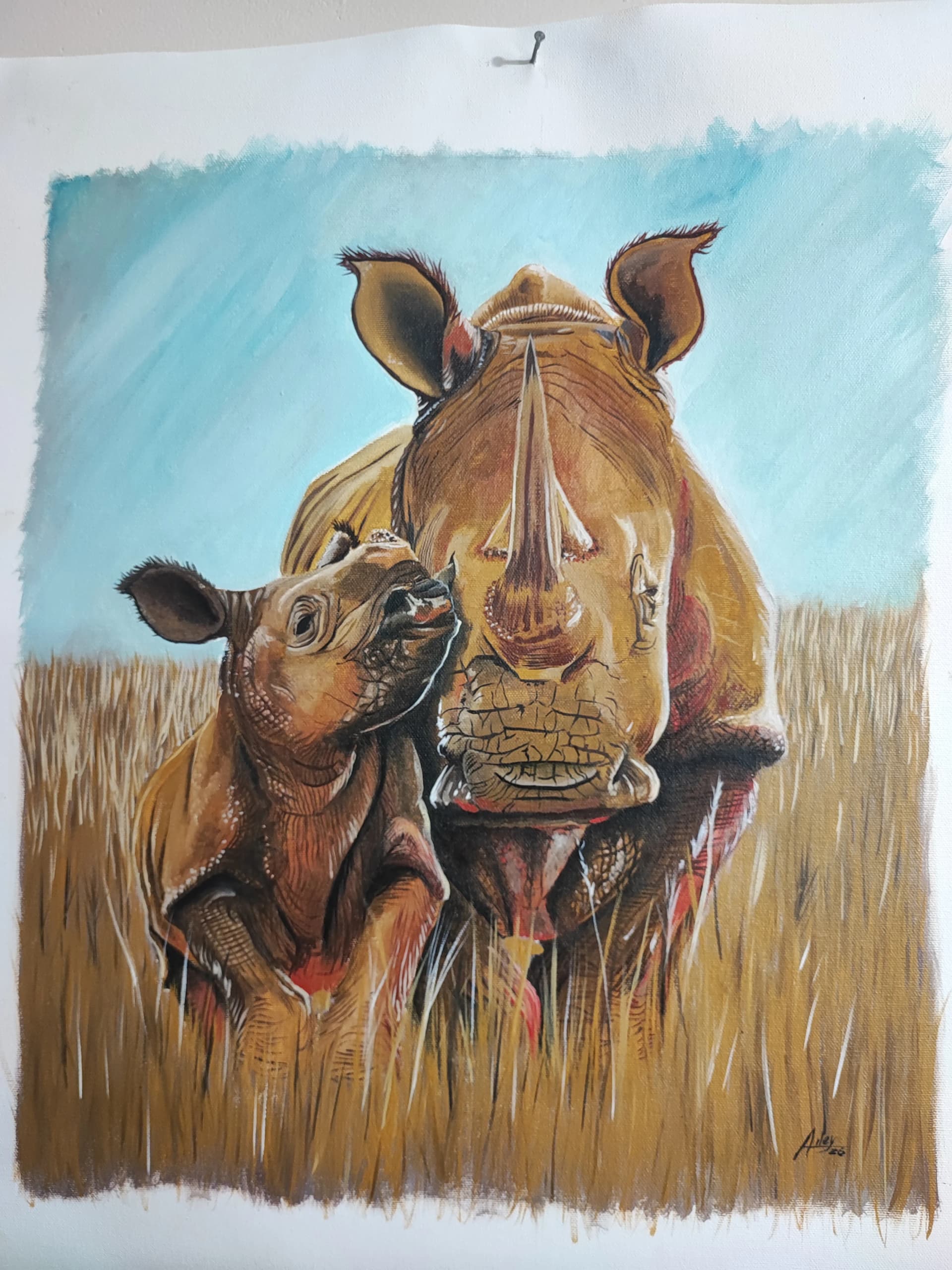 Mãe e filho - Rino